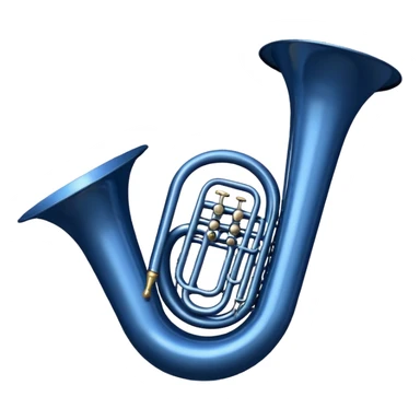 tuba redonda azul escura como a de how i meet your mother  sticker