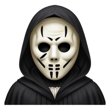 Ghostface from the Scream movie sticker
