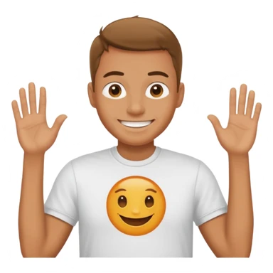 Eyes briny in my face I am so happy to be home sticker