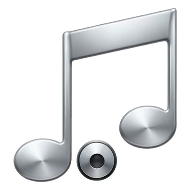 mac os music note metal mute sound 🔇 sticker