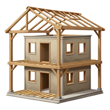 casa sin costruir sticker