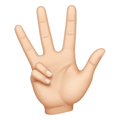 Hayır işareti yapan emoji sticker