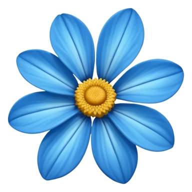 Flor azul en base a esta 🌸 sticker