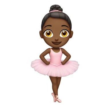 girl ballerina sticker