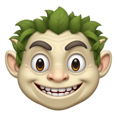 Troll face sticker