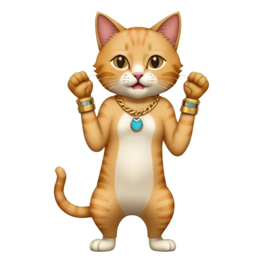 Cats rapping gasters sticker
