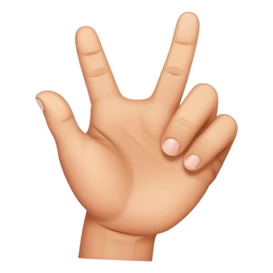 A hand with a oversized thumb sticker