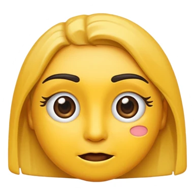 cara de emoji de whatsapp preocupado sticker
