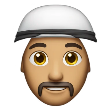 a arab guy wtih laptop sticker