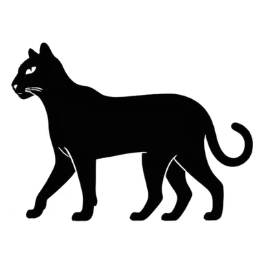 Puma brand logo as an emoji sticker