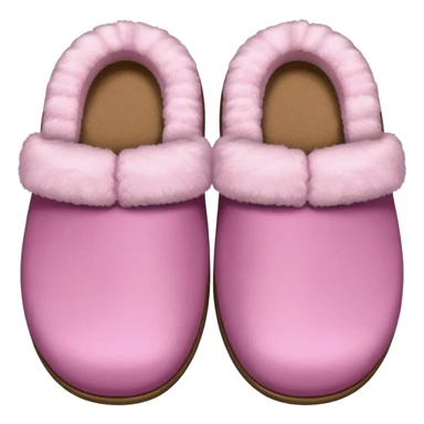 Pink ugh slippers  sticker
