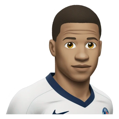 Mbappé qui embrasse  sticker