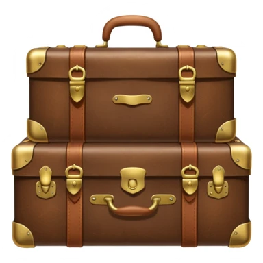 Old style luggage sticker