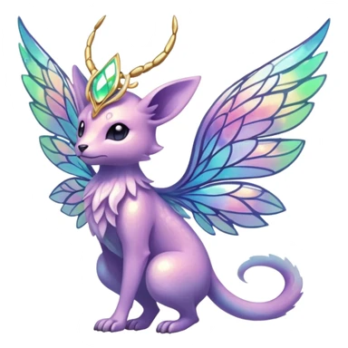 Spiritual ethereal divine Fairy-type Fakémon-Pokémon-animal-creature sticker