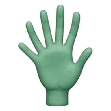 palm-of-one-hand-open-except sticker