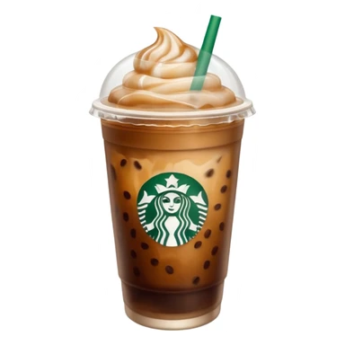 iced coffee starbucks sticker