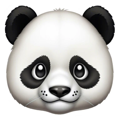 Injured panda sticker