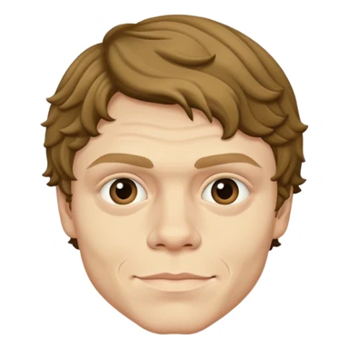 evan peters, dimples, 5 o'clock shadow sticker