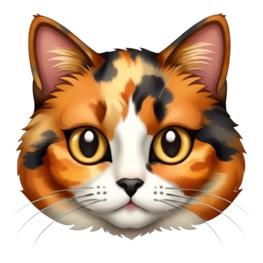 Tortoiseshell cat sticker