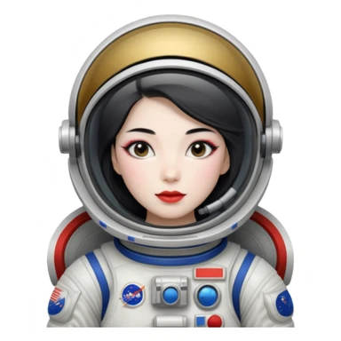 geisha astronault sticker