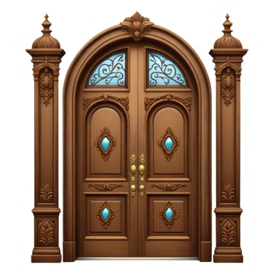 Victorian era door sticker