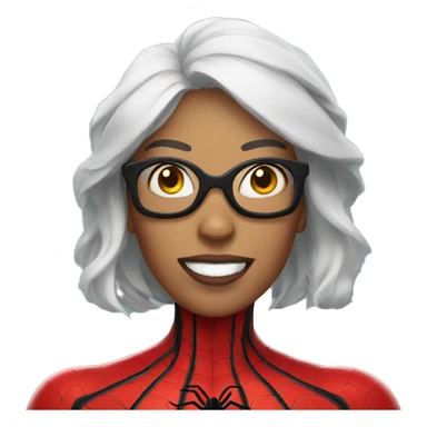 Spider-woman sticker