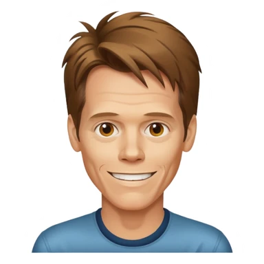 KEVIN BACON FROM FOOTLOOSE COOL FACE EMOJI sticker