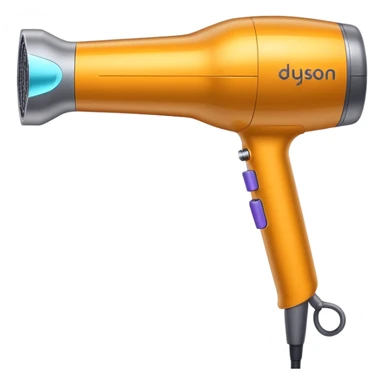 Dyson hair dryer sticker