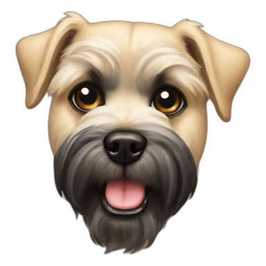 Golden Schnauzer Bichon York Pug sticker