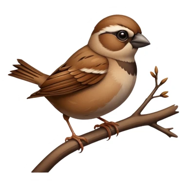 Sparrow sticker
