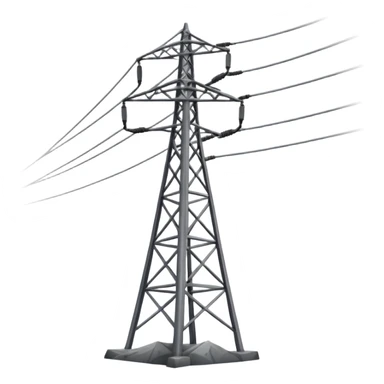 high voltage pole sticker