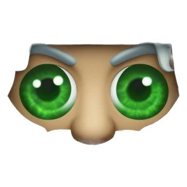 Wizard from runescape make his eyes into green dollar sign eyes sticker