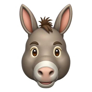 donkey emoji sticker