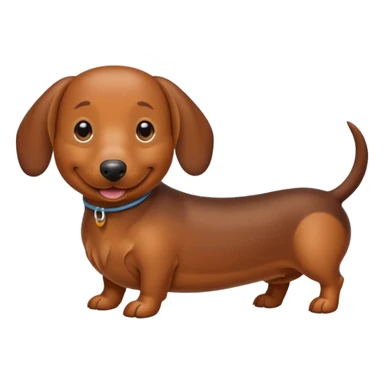 Wiener dog  sticker