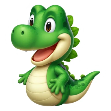Yoshi from Mario  sticker
