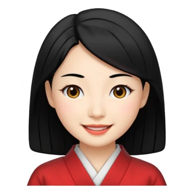 japanese woman sticker