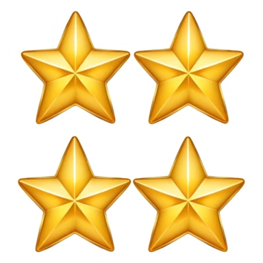 3 stars sticker