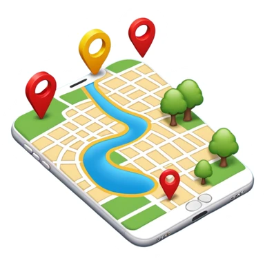 GPS Map
 sticker