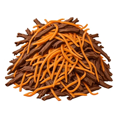 shredded beef sticker