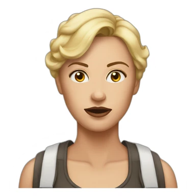 charleze theron serious sticker