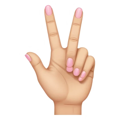 Like the middle finger flipping off emoji but with the pinky finger only (pinky finger flipping off) sticker