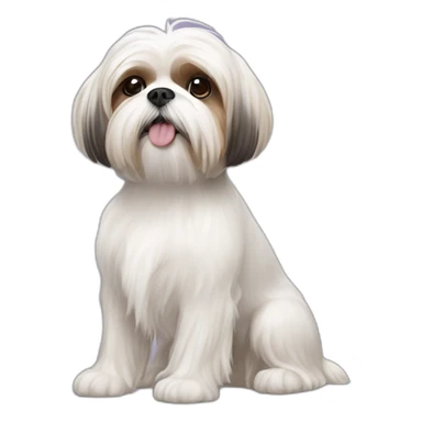 maltese-Shih Tzu sticker