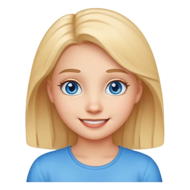 A baddie girl giving cute vibes but don't make it look like more of a human emoji more of a emoji sticker