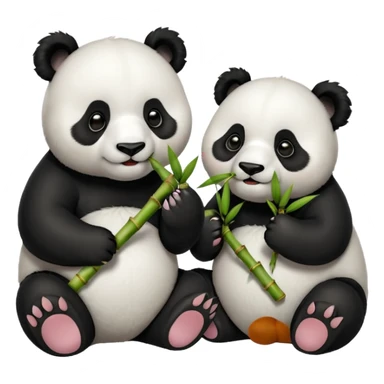 famille d'animaux chinois sticker