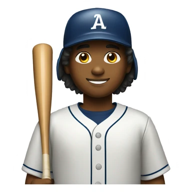 create an image of a 12 year old baseball player sticker