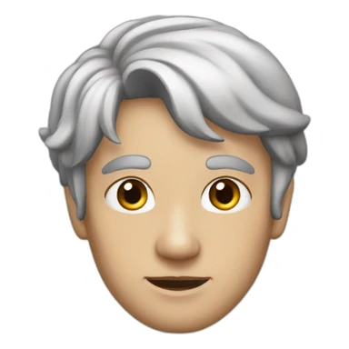 Lachender Einkaufskorb sticker