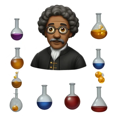 16th century scientist chemistry sticker