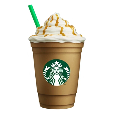 Starbucks Frappuccino without cream sticker