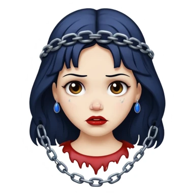 Snowwhite in chains sticker