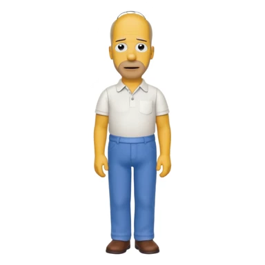 Homer simpson sticker